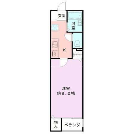 ウイングの物件間取画像